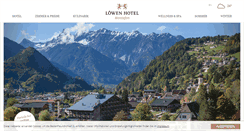 Desktop Screenshot of loewen-hotel.com